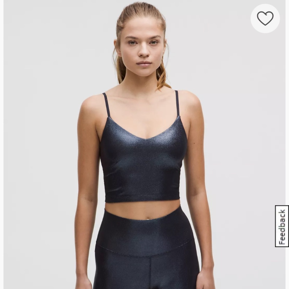 NWT lululemon Align™ Ribbed Cami Tank Top Shine  size 4